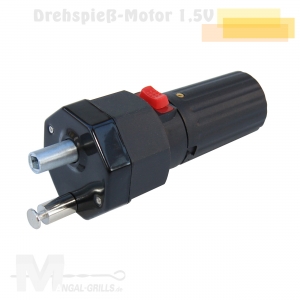 Drehspieß-Motor - Grillmotor 1,5 V für Batteriebetrieb