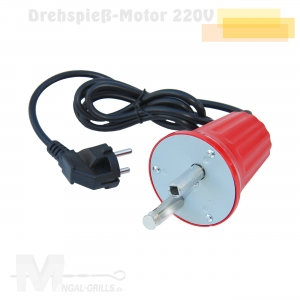 Drehspieß-Motor - Grillmotor 220 V mit Netzkabel